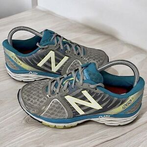 New Balance 1260v5 Running Shoes Womens Size 7.5 Gray Teal W1260SB5